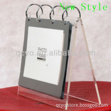 New style acrylic high quality digital desk calendar